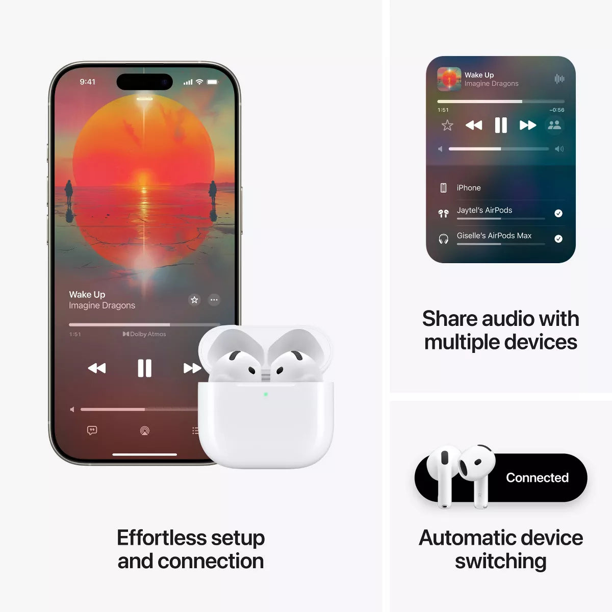 Apple Airpods 4 Wireless Earbuds