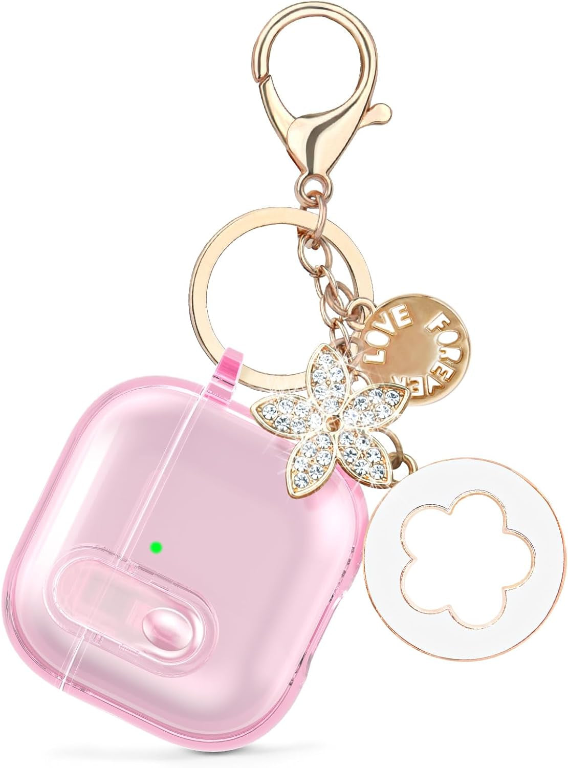 Cute Apple Airpods 4 Cases 2024 (With Safety Lock) Clear Case 